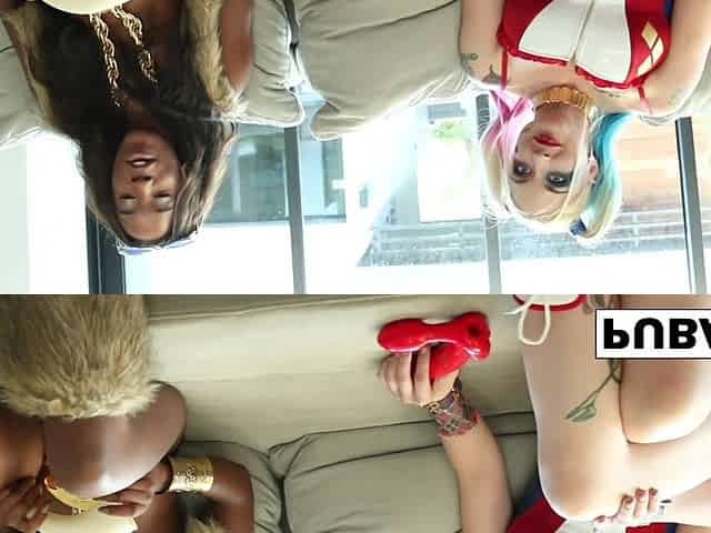 PUBA : Leya Falcon abuses cute petite black girl