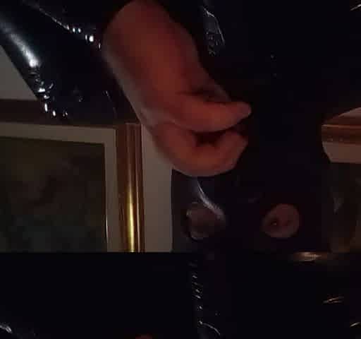 Fetysh Sissy Mask smokin'