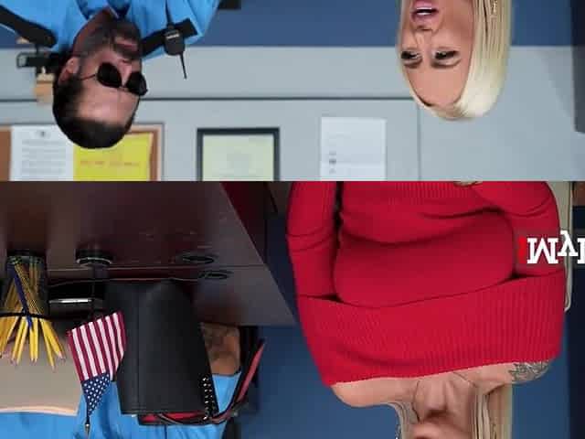 mother I'd like to fuck Caught Stealing By The Disappointed Officer