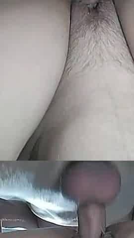Big Sperm on Big Ass! Hard Fuck Hairy Pussy