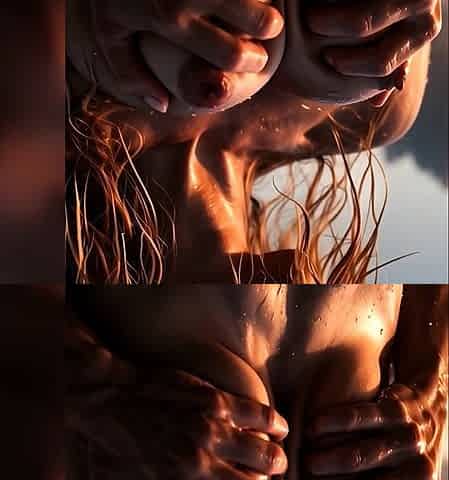 Hot Blonde Fucks Stranger on Beach