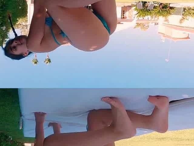 Rough Hardcore DP Threesome: Two Big Euro Dicks, Big Ass
