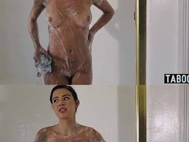 Hawt latin teen nanny serving her large cocked chief