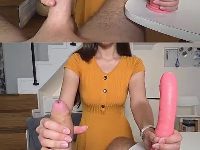 Do u wanna get me preggo? Cum inside and let's watch what happens