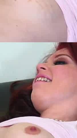 Redhead teen loves riding his cock