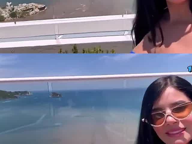 Amanda Rabbit In Sex With A Stranger On The Hotel Terrace Outdoor