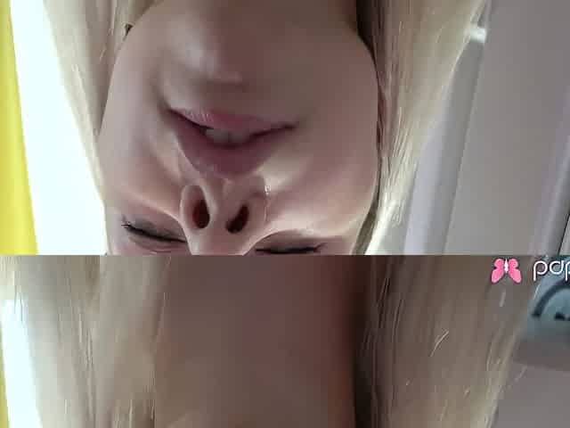Solo Blonde Busty Girl Mirai Masturbates In The Kitchen,in 4k