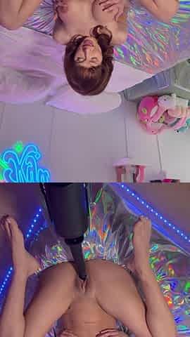 Deeper! First Time with My New Sex Machine