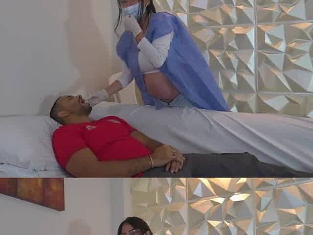 SEX WITH A PREGGY DOCTOR IN A DOCTOR'S OFFICE