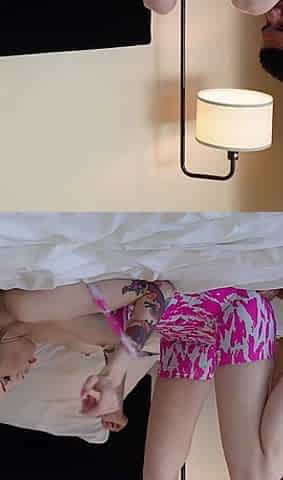Blonde Beauty Kyaa Chimera Stretched Out by Personal Trainer