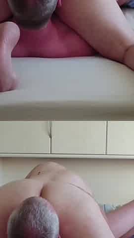 Mature Chubby Slut Rides My Face