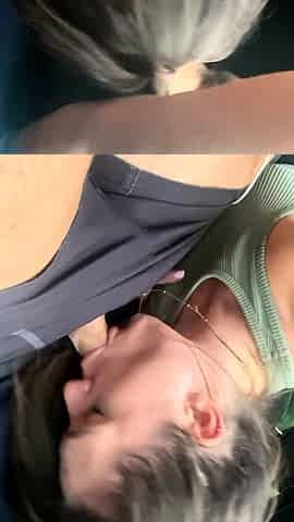 Hot amateur teen blowjob and facial HD video