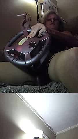 Ebony suit twat otgam