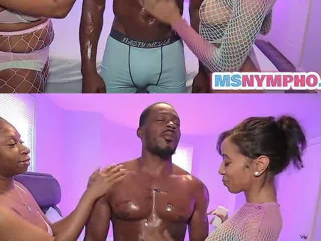 Naughty three Way Screw Party