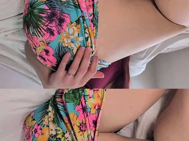 Wife Wearing Summer Dress Masturbates Alone