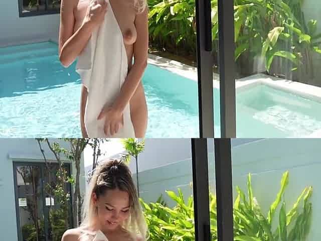 Fucked A Stranger Hard In Her Villa