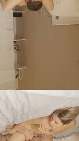 "don't Tell My Boyfriend Please!!" Petite Blonde 18yo Cheats and Cums Hard - Rebecca Volpetti