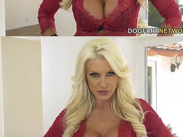 Ebony Boyz Bang Brittany Andrews In The Booty On Her Cuckold Hubby