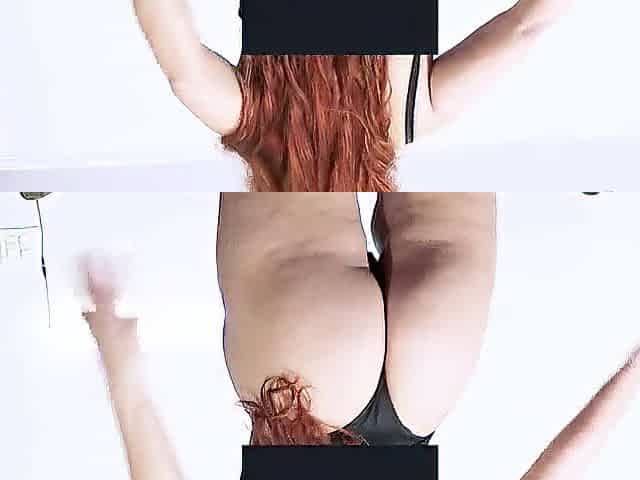 Bulky redhead loves to get it unfathomable in her little butt.
