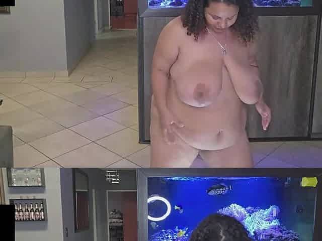 big beautiful woman bouncing her BIGGEST BAZOOKAS and LARGE BUTT, LARGE TWAT view from underneath