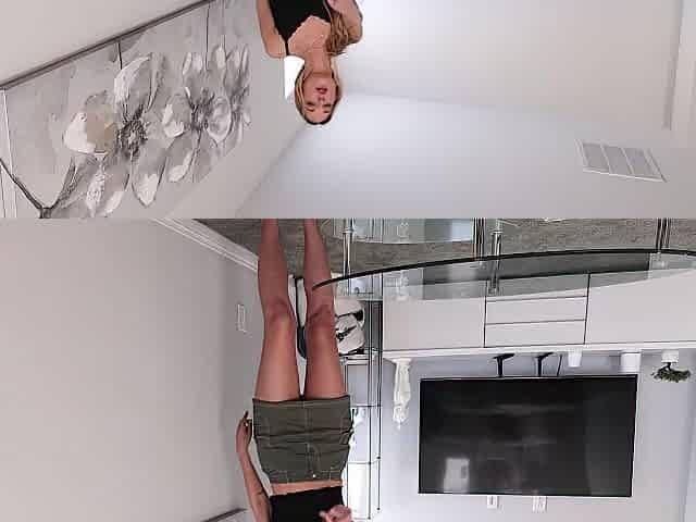 Hawt Golden-haired Roommate Returns The Favour - Millie Morgan