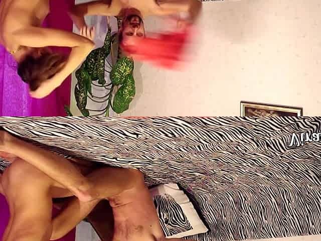 Student sex with creampie in pussy