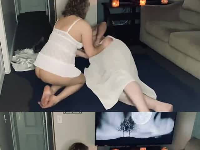 Hot massage turns into pleased ending