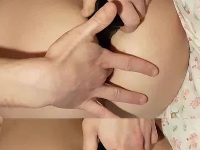 My Boyfriend Has Fun Fucking My Pussy with My Favorite Dildo