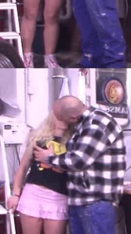 Blonde Slut From Germany Got Fucked by Biker Dude