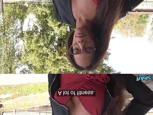 Public Agent FULL SCENE - French tourist with Incredible body has her constricted vagina filled with large knob