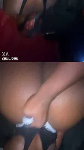 Shy black teen cums everyday