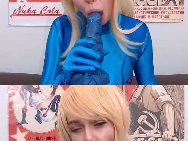 Zero Suit Samus Bad Dragon Anal Fuck