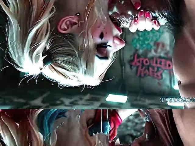 Nasty Harley Quinn Bathing in Cum (Realistic AI Generated)