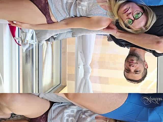 Stepmom Gets an Unexpected Load in Her Mouth When She Just Wanted a Massage