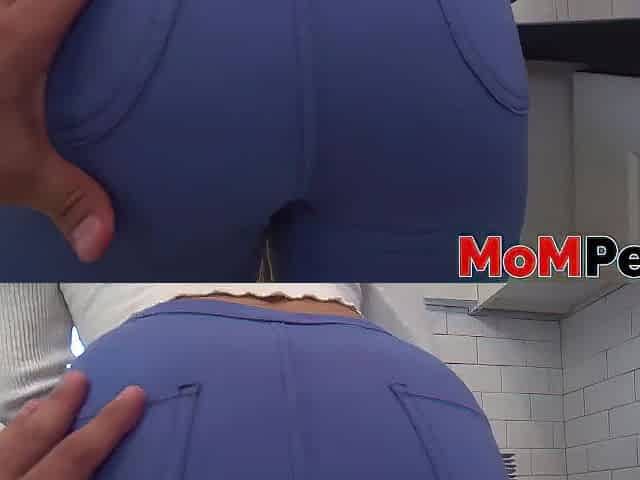 Large melons stepmom hammered after oral-sex