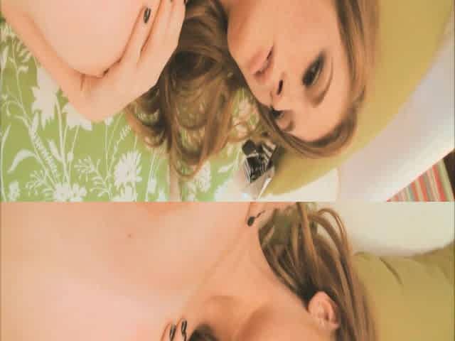 Strapons Girls Scene 3: Slim Redheaded Teen Lesbian Couple Love to Play with Their Strap-on