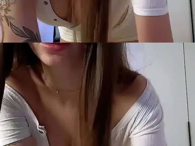 Cute blonde amateur webcam teen masturbating