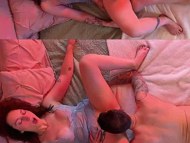 Cunt Worship & Clitoris Sucking Late at Night - LOUD Climax