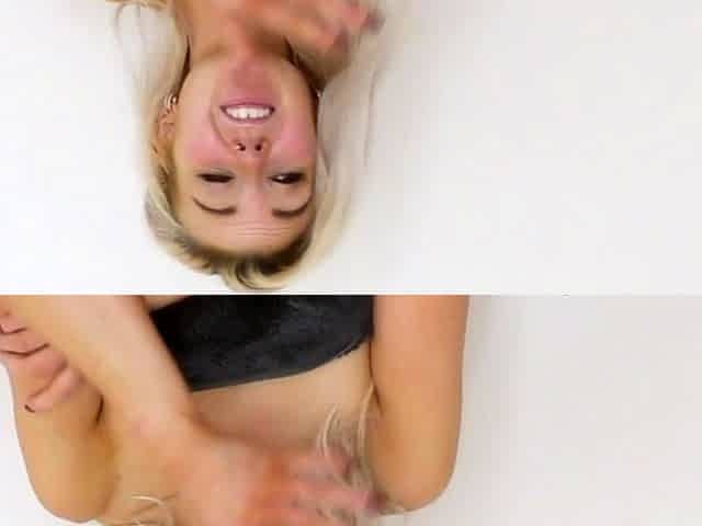 Busty blonde babe with big boobs fucked hard