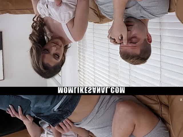 Stepson Bangs Her from Behind in The Booty - Momlikesanal