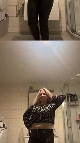 Check Out This Video for Brandon! I'm Completely Naked Playing with My Body in the Shower! I'm so Horny and Squirt a Lot!