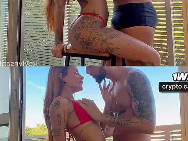 Get ready to be pummeled by Romulo on the balcony of the condominium pool - Brazil XXX!