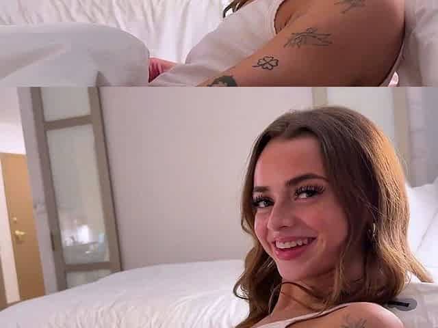 Nikki Nicole Sharing Bed With Petite Step Sis