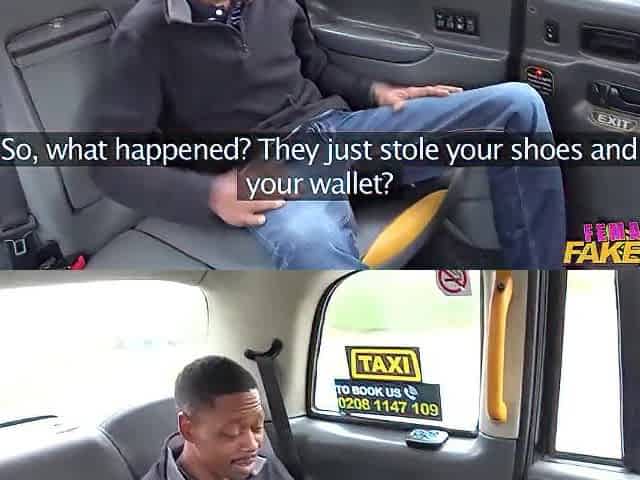 That BBC truly went in my TAUT LITTLE BOOTY - Female Fake Taxi