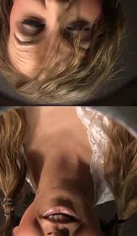 Pressley Carter holds huge dick tightly and does good sucking