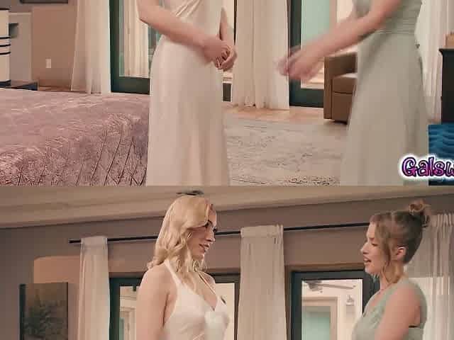 Little Puck And Lily Labeau In Bride To Be And Three Bridesmaids