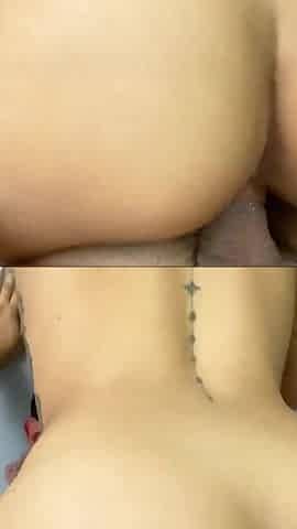 My Stepsister-in-law's Big Ass Likes to Secretly Ride My Cock - Homemade Video