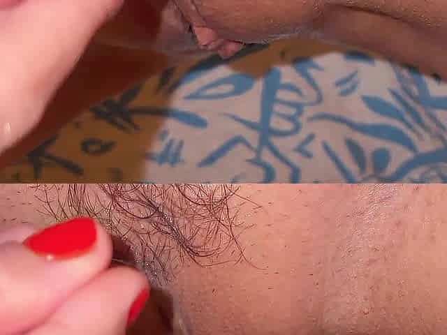 Also moist cunt. Close up.