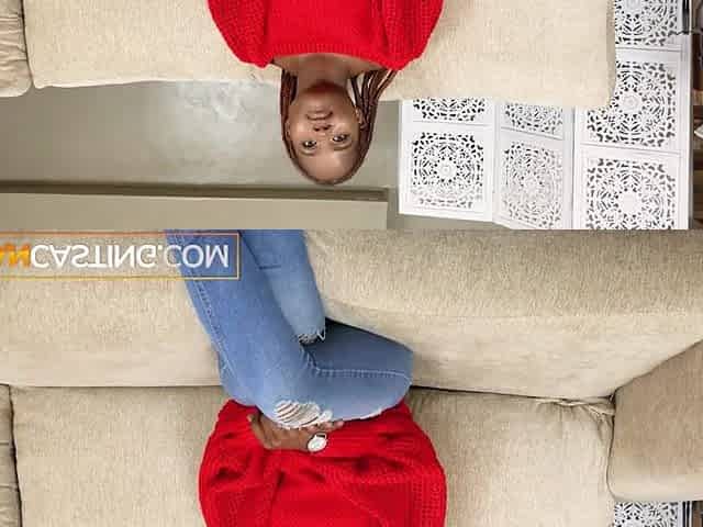 18yo Ebony Honey Gets Her Constricted Cunt Railed Raw By Pervy Producer In Amateur Tryout