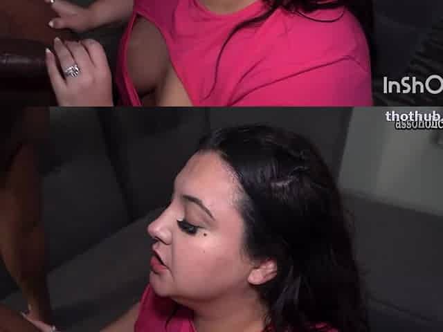 Perverted spic MILF exciting interracial sex scene